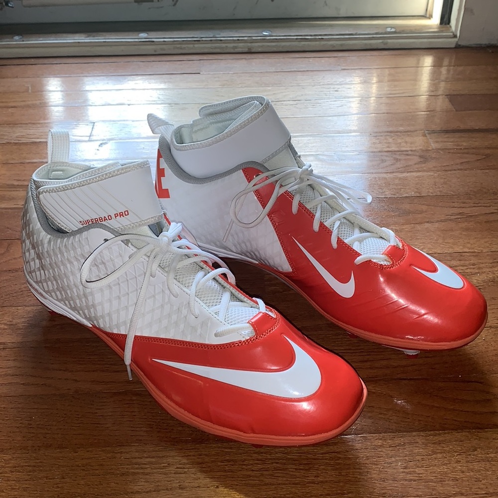 Nike Lunarlon Superbad Pro Football Cleats Size 18
